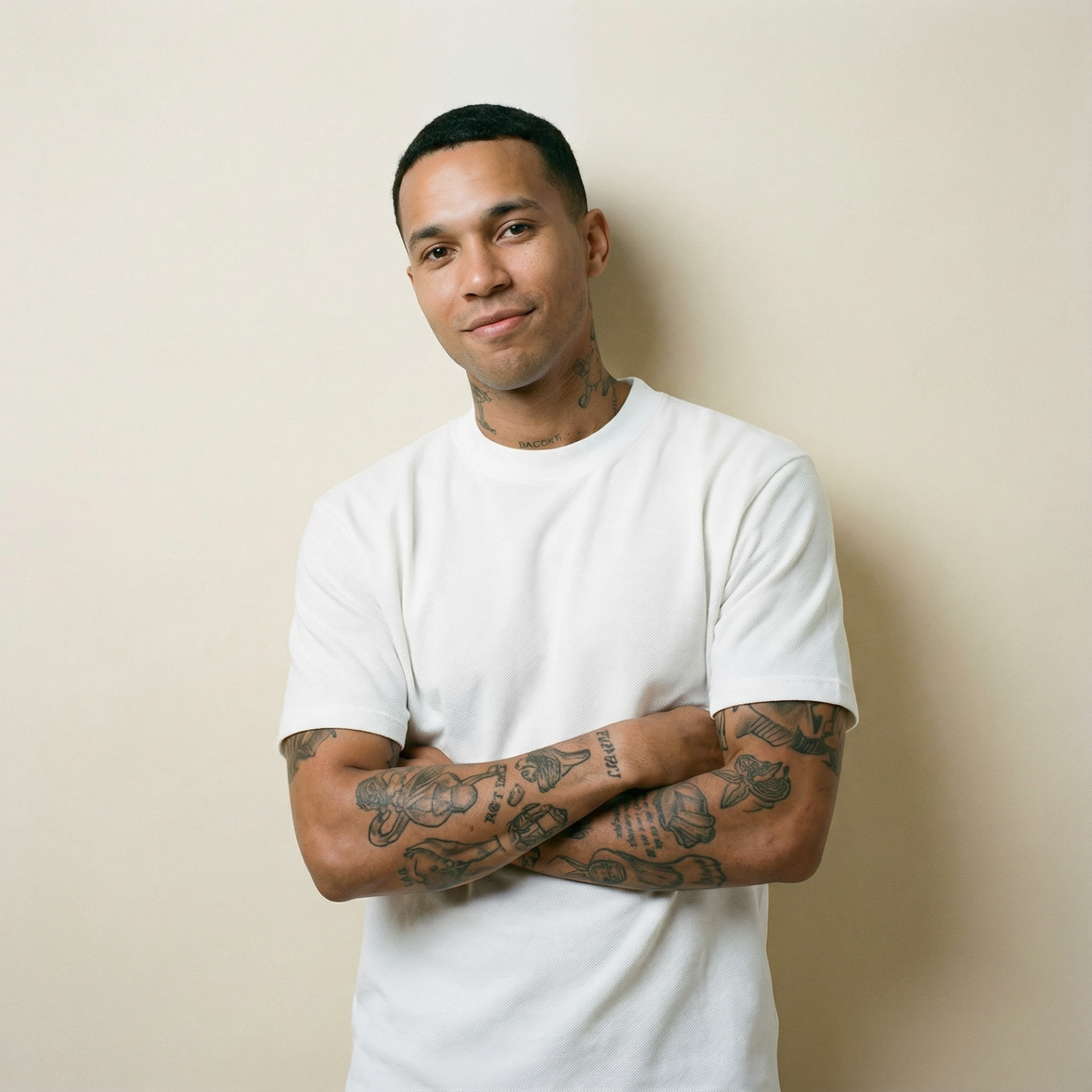 Sweat & Stain Resistant T-Shirt - White